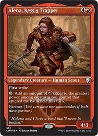 Alena, Kessig Trapper (Foil Etched) [Commander Legends]