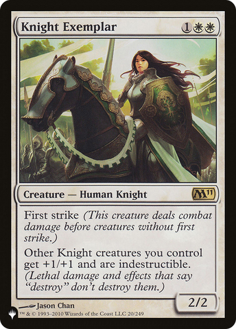 Knight Exemplar (14) [The List]