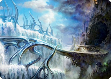 Mistvault Bridge Art Card [Modern Horizons 2 Art Series]