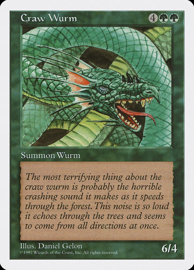 Craw Wurm [Fifth Edition]