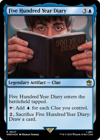 Five Hundred Year Diary (Surge Foil) [Doctor Who]