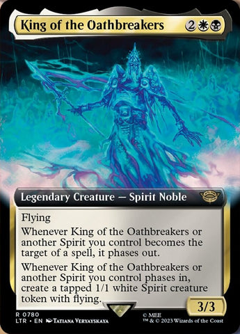 King of the Oathbreakers (Extended Art) (Surge Foil) [The Lord of the Rings: Tales of Middle-Earth]