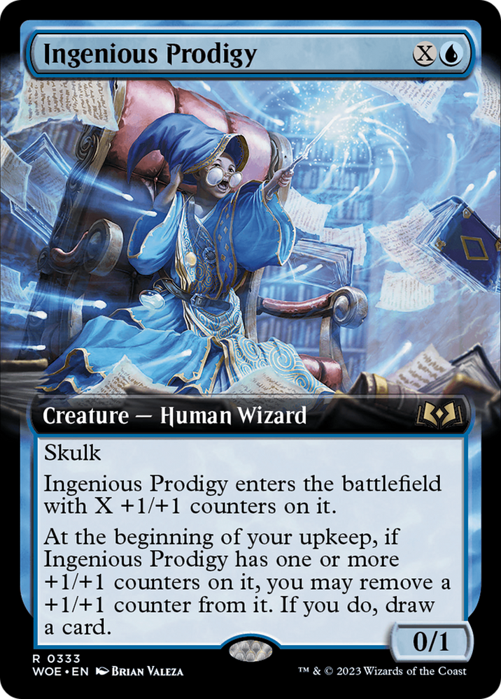 Ingenious Prodigy (Extended Art) [Wilds of Eldraine]