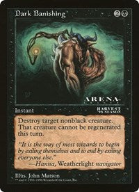 Dark Banishing (Oversized) [Oversize Cards]