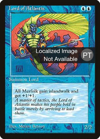 Lord of Atlantis [Fourth Edition (Foreign Black Border)]