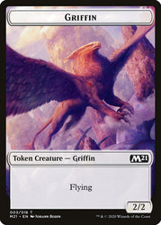 Beast // Griffin Double-Sided Token [Core Set 2021 Tokens]