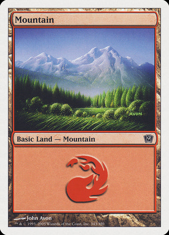 Mountain (343) [Ninth Edition]