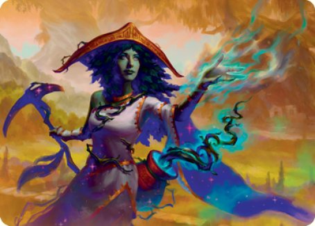 Sythis, Harvest's Hand Art Card [Modern Horizons 2 Art Series]