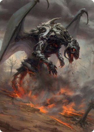 Scion of Draco Art Card [Modern Horizons 2 Art Series]