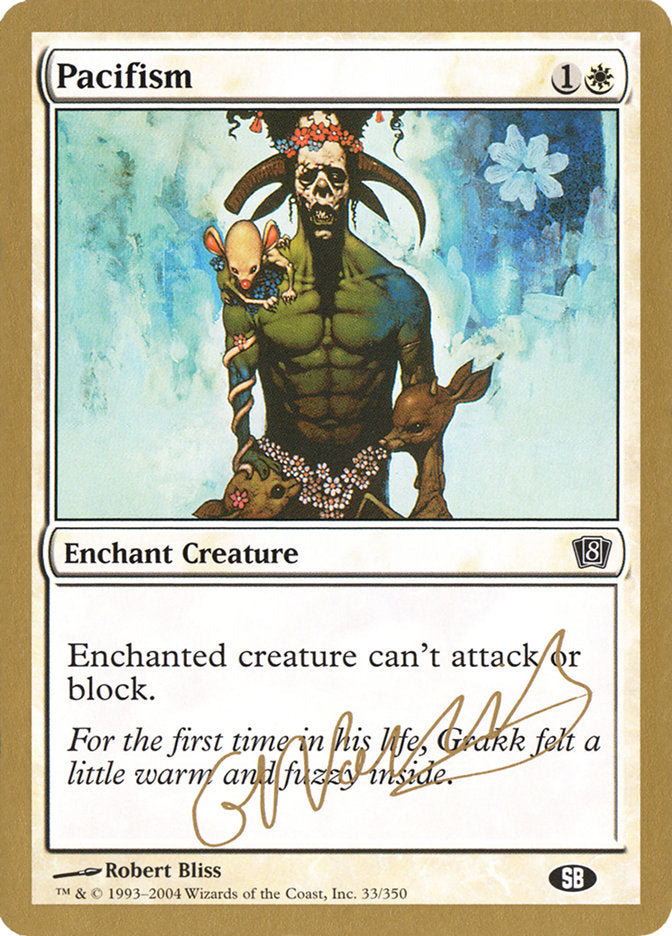 Pacifism (Gabriel Nassif) (SB) [World Championship Decks 2004]