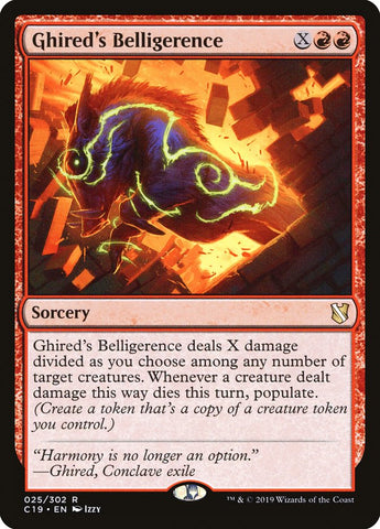 Ghired's Belligerence [Commander 2019]