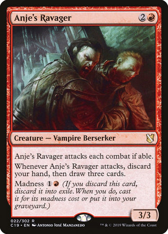 Anje's Ravager [Commander 2019]
