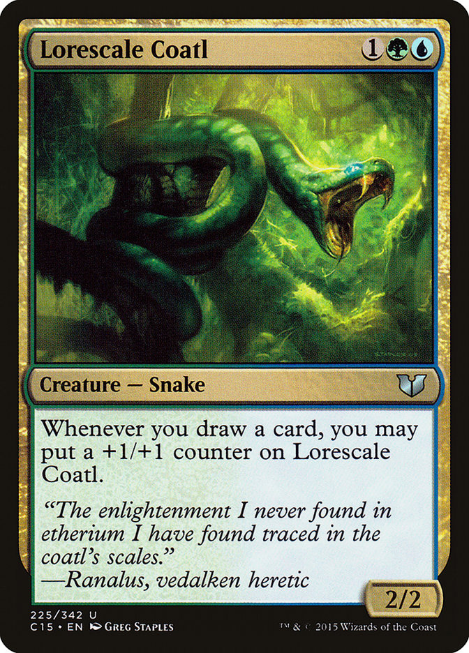 Lorescale Coatl [Commander 2015]