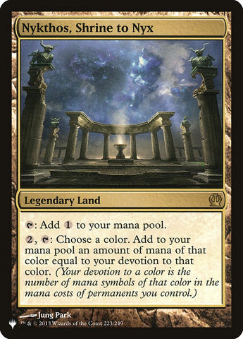 Nykthos, Shrine to Nyx [The List]