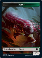 Insect // Squirrel Double-Sided Token [Modern Horizons 2 Tokens]