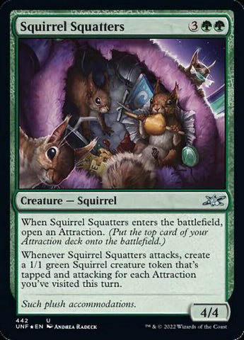 Squirrel Squatters (Galaxy Foil) [Unfinity]