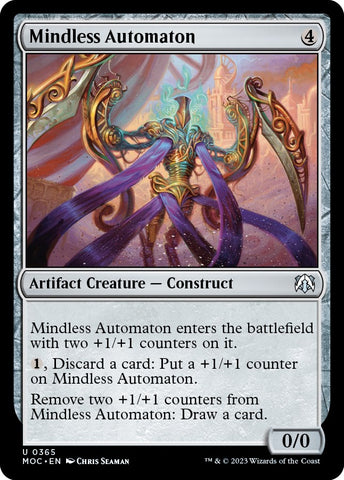 Mindless Automaton [March of the Machine Commander]