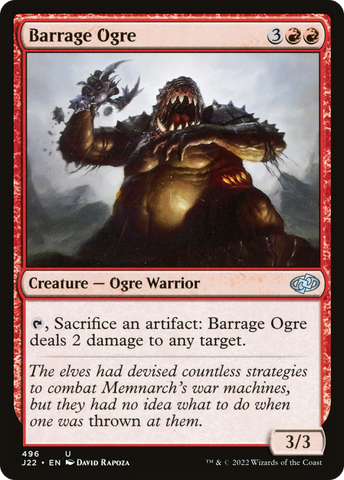 Barrage Ogre [Jumpstart 2022]