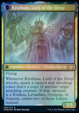 Runo Stromkirk // Krothuss, Lord of the Deep [Innistrad: Crimson Vow Prerelease Promos]