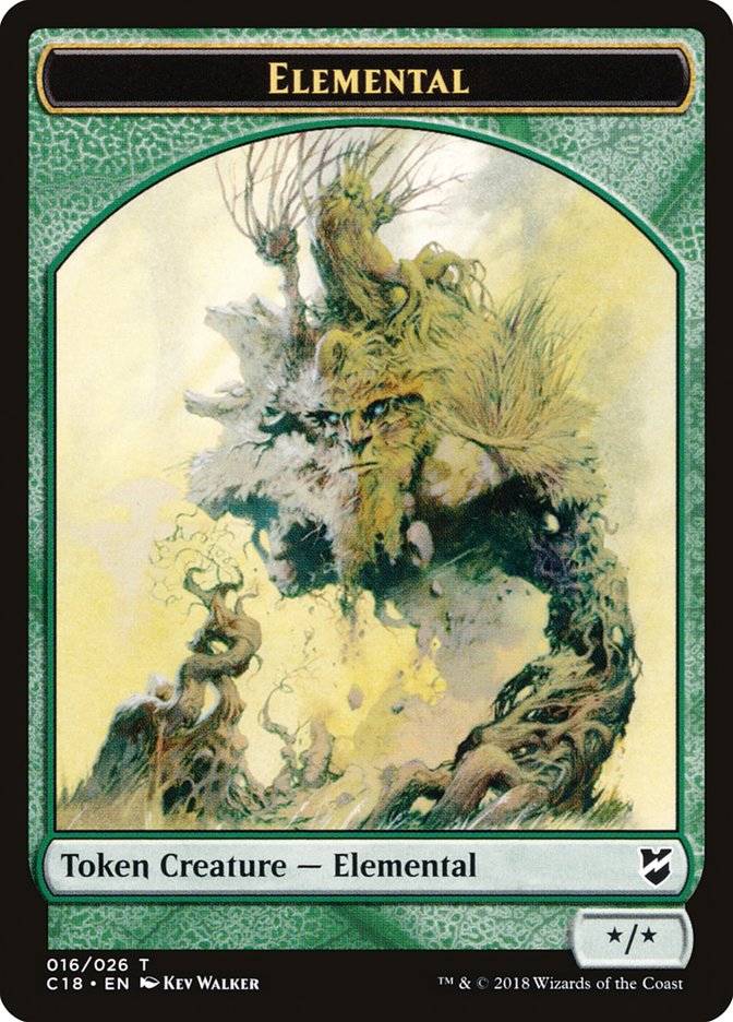 Elemental Token [Commander 2018 Tokens]