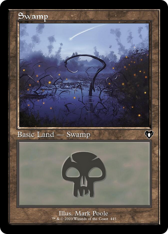 Swamp (445) (Retro) [Commander Masters]