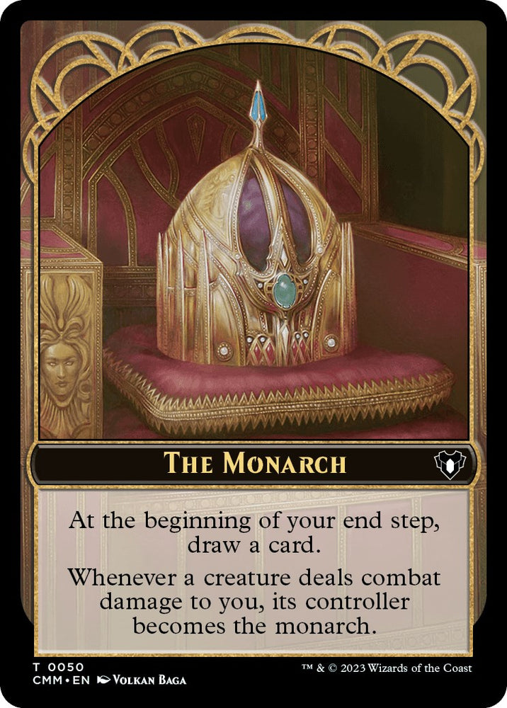 The Monarch // Spider Double-Sided Token [Commander Masters Tokens]