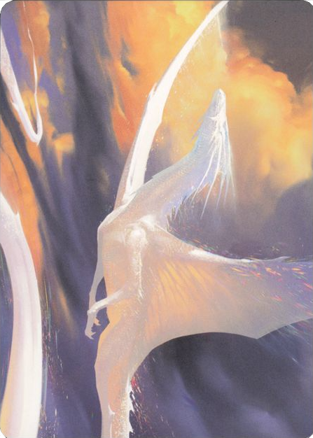 Timeless Dragon Art Card [Modern Horizons 2 Art Series]