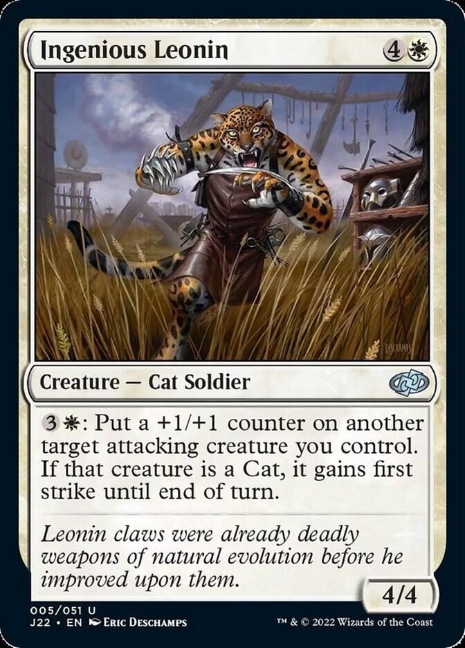 Ingenious Leonin [Jumpstart 2022]