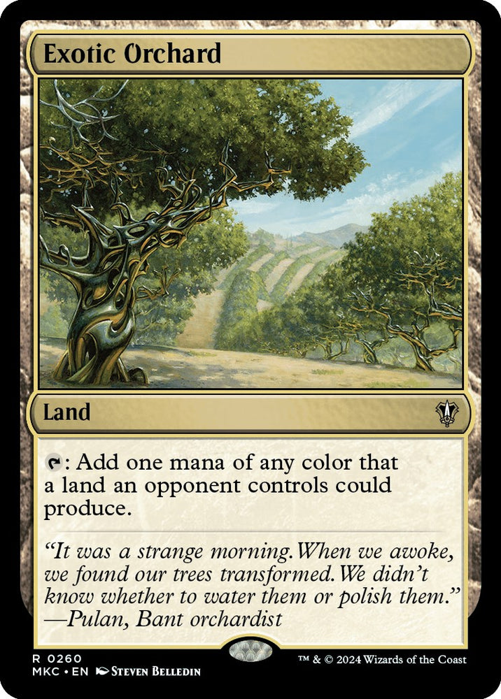 Exotic Orchard [Murders at Karlov Manor Commander]