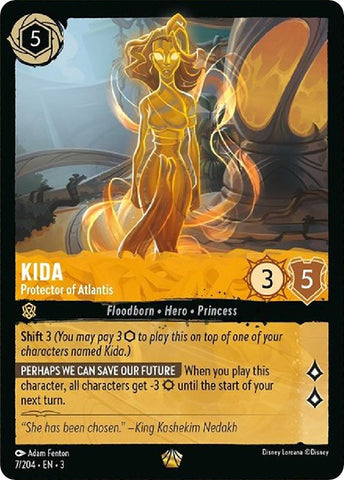 Kida - Protector of Atlantis (7/204) [Into the Inklands]