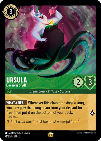 Ursula - Deceiver of All (91/204) [Into the Inklands]