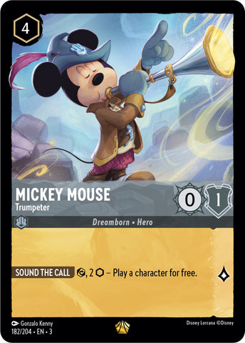 Mickey Mouse -Trumpeter (182/204) [Into the Inklands]