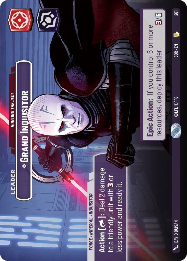 Grand Inquisitor - Hunting the Jedi (Showcase) (261) [Spark of Rebellion]