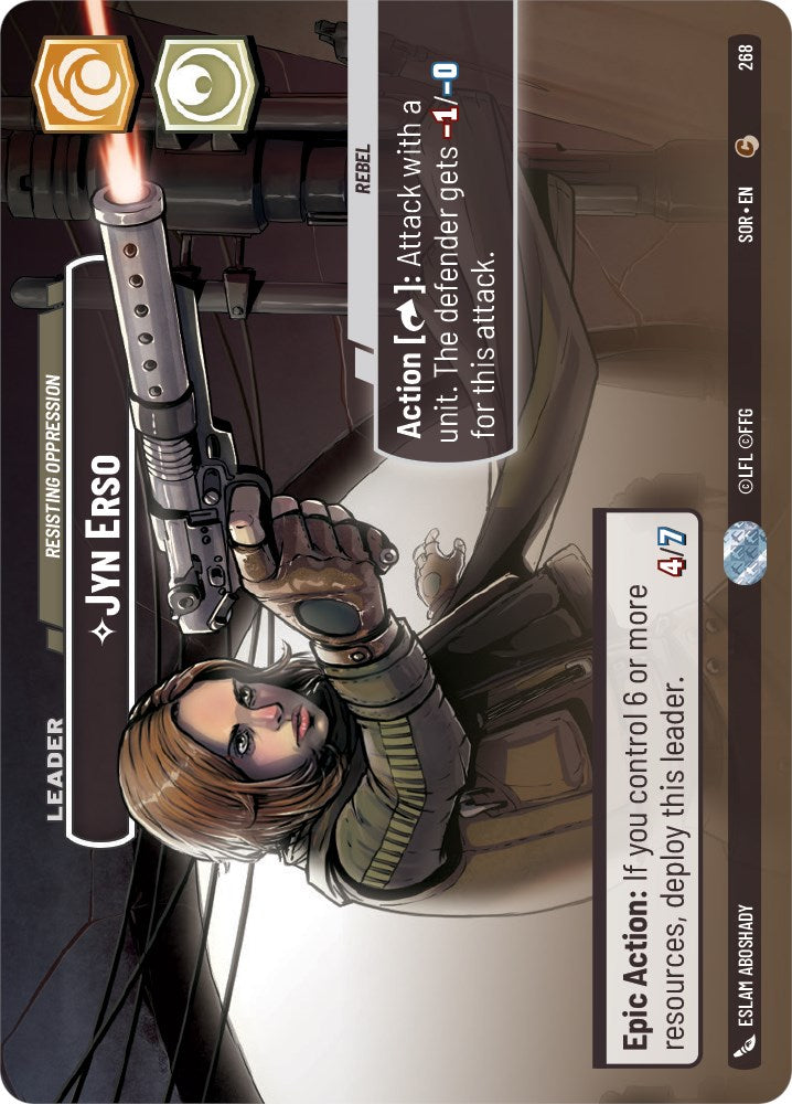 Jyn Erso - Resisting Oppression (Showcase) (268) [Spark of Rebellion]