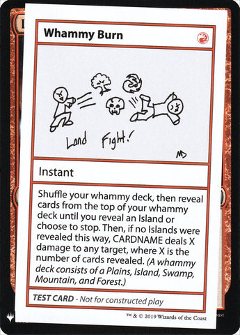 Whammy Burn [Mystery Booster Playtest Cards]