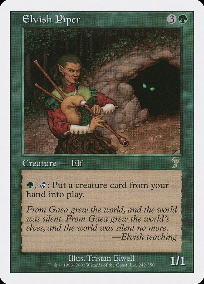 Elvish Piper [Seventh Edition]