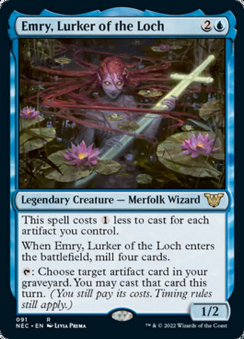 Emry, Lurker of the Loch [Kamigawa: Neon Dynasty Commander]