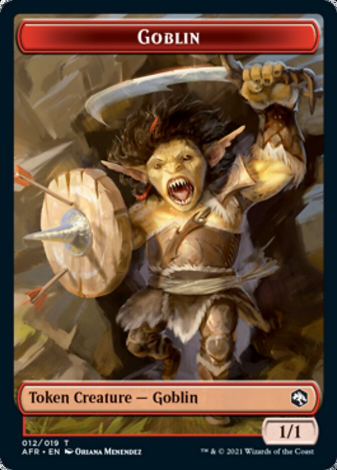 Goblin Token [Dungeons & Dragons: Adventures in the Forgotten Realms Tokens]