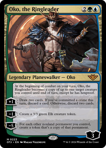 Oko, the Ringleader [Outlaws of Thunder Junction]
