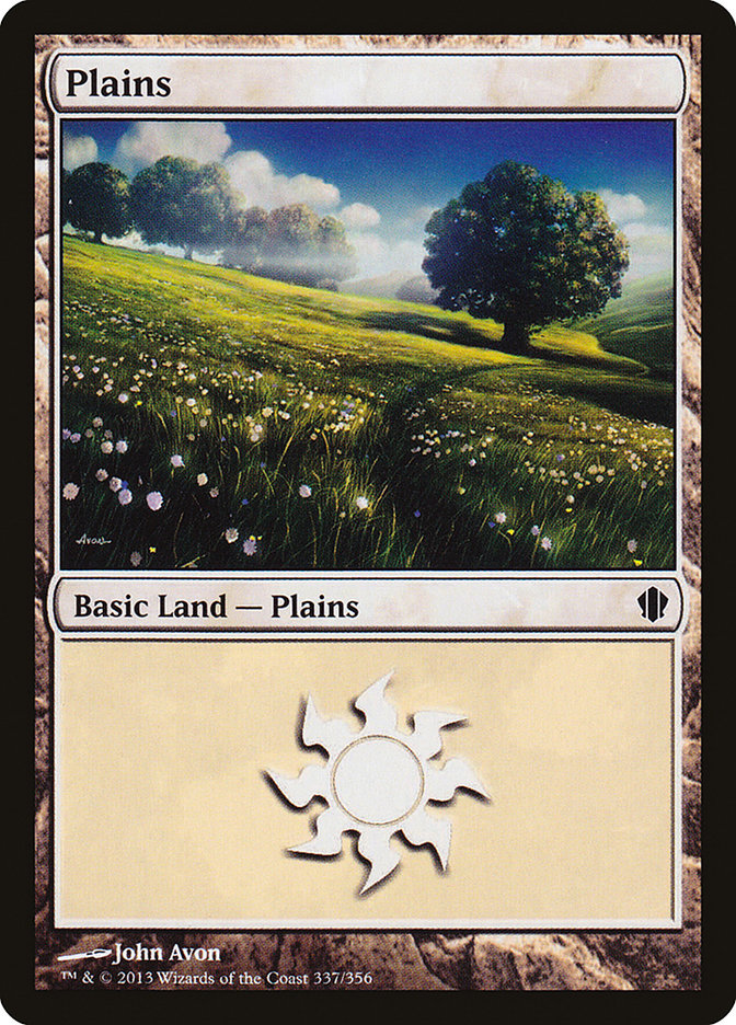 Plains (337) [Commander 2013]