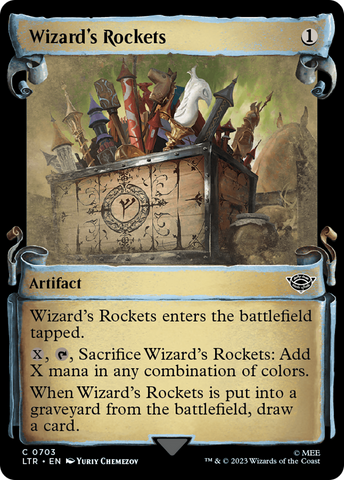 Wizard's Rockets [The Lord of the Rings: Tales of Middle-Earth Showcase Scrolls]