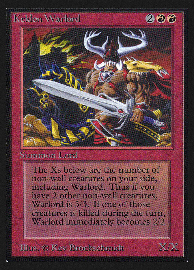 Keldon Warlord [International Collectors' Edition]