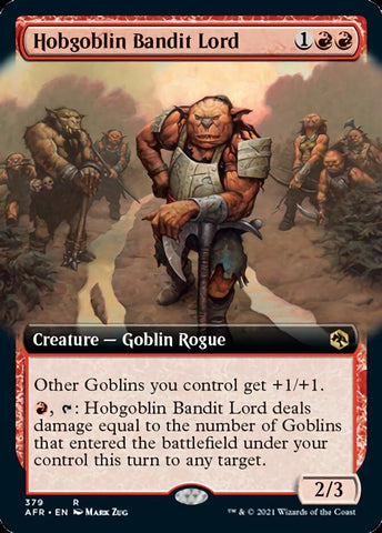 Hobgoblin Bandit Lord (Extended Art) [Dungeons & Dragons: Adventures in the Forgotten Realms]
