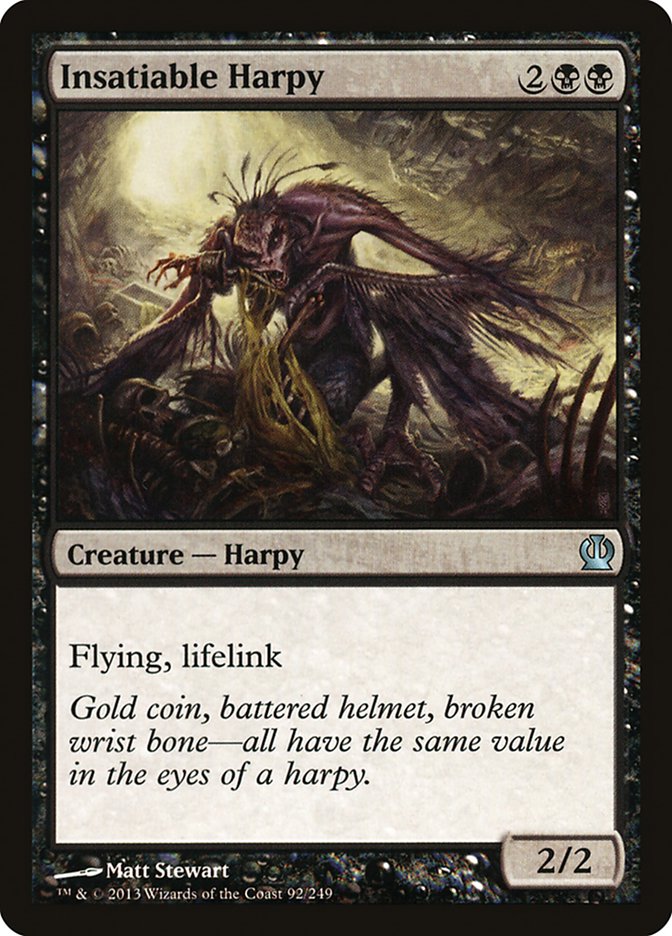 Insatiable Harpy [Theros]