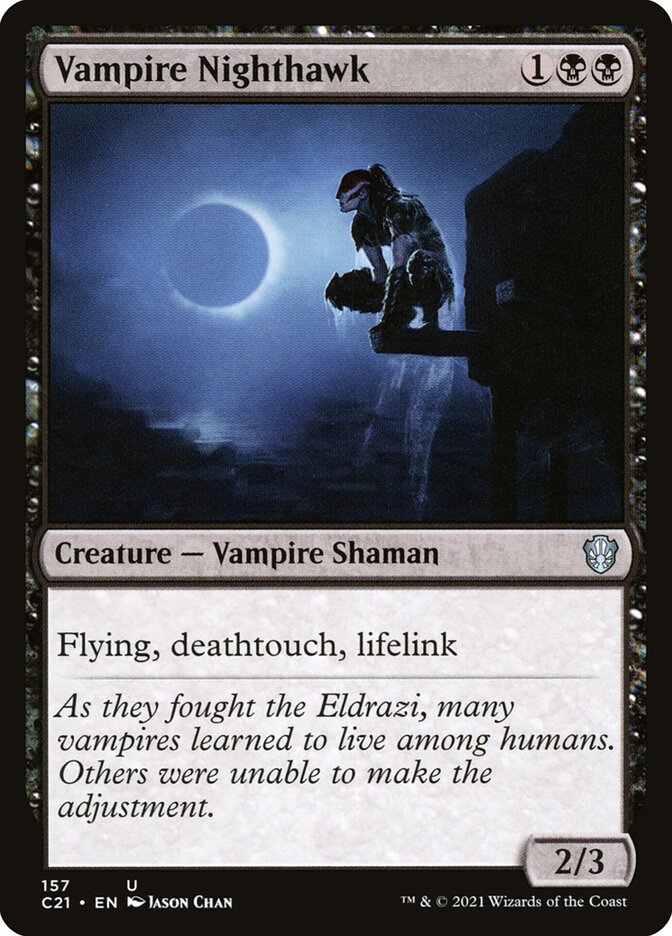 Vampire Nighthawk [Commander 2021]