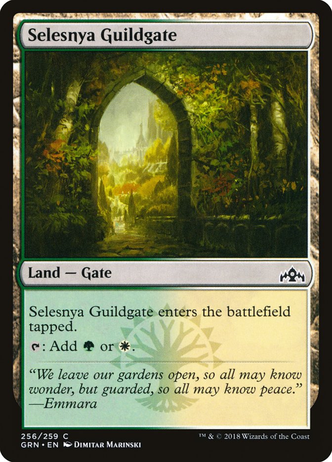 Selesnya Guildgate (256/259) [Guilds of Ravnica]