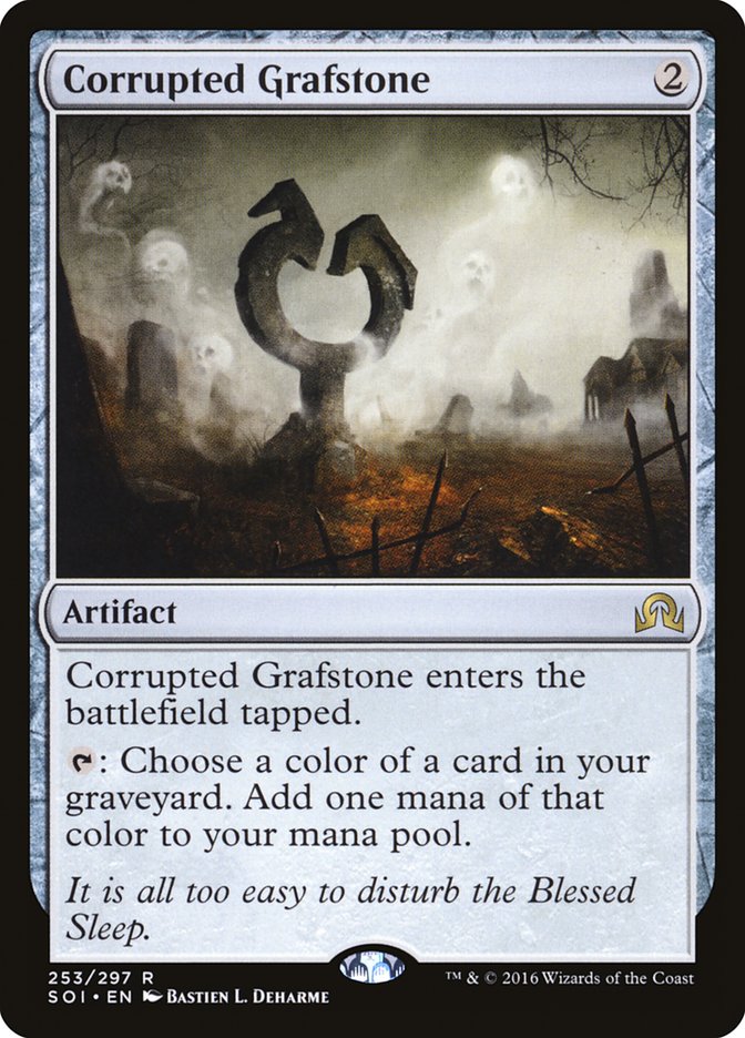 Corrupted Grafstone [Shadows over Innistrad]