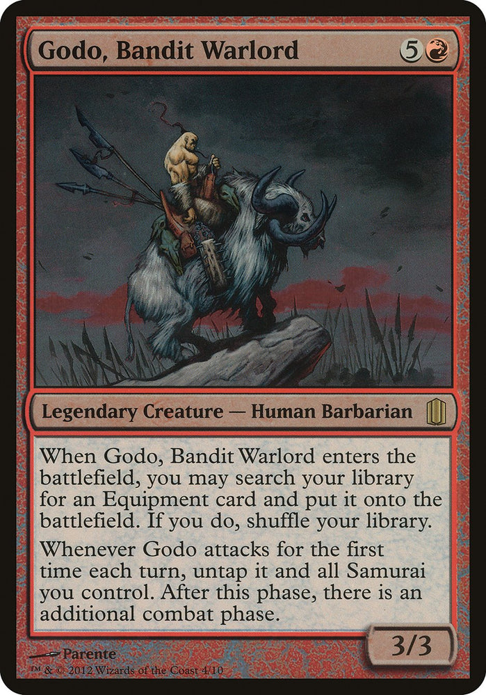 Godo, Bandit Warlord (Oversized) [Commander's Arsenal Oversized]