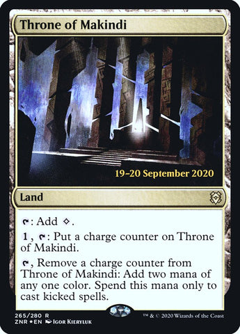 Throne of Makindi [Zendikar Rising Prerelease Promos]