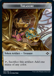 Insect // Treasure (21) Double-Sided Token [Modern Horizons 2 Tokens]